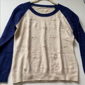 Cashmere blend soft sweater